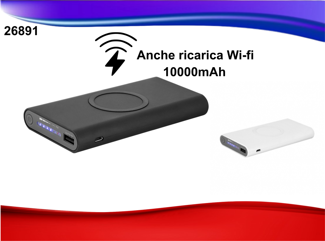 Power bank Wi-FI da 10000 mAh