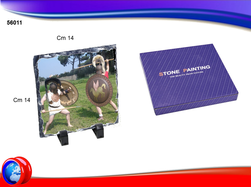 Pietra in Ardesia  cm 14x14