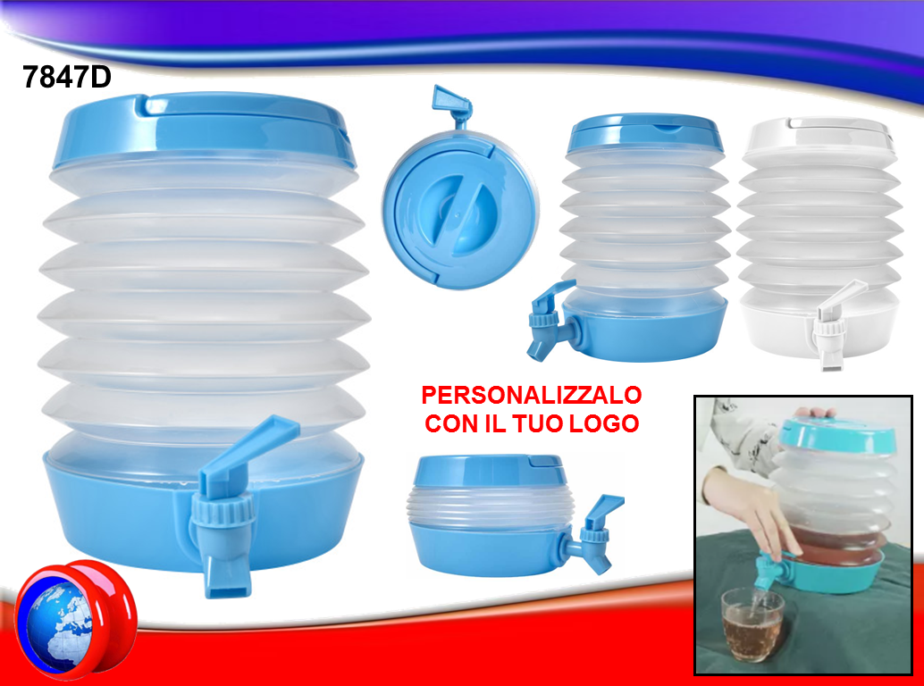 Dispenser Bevande pieghevole da lt 3.5