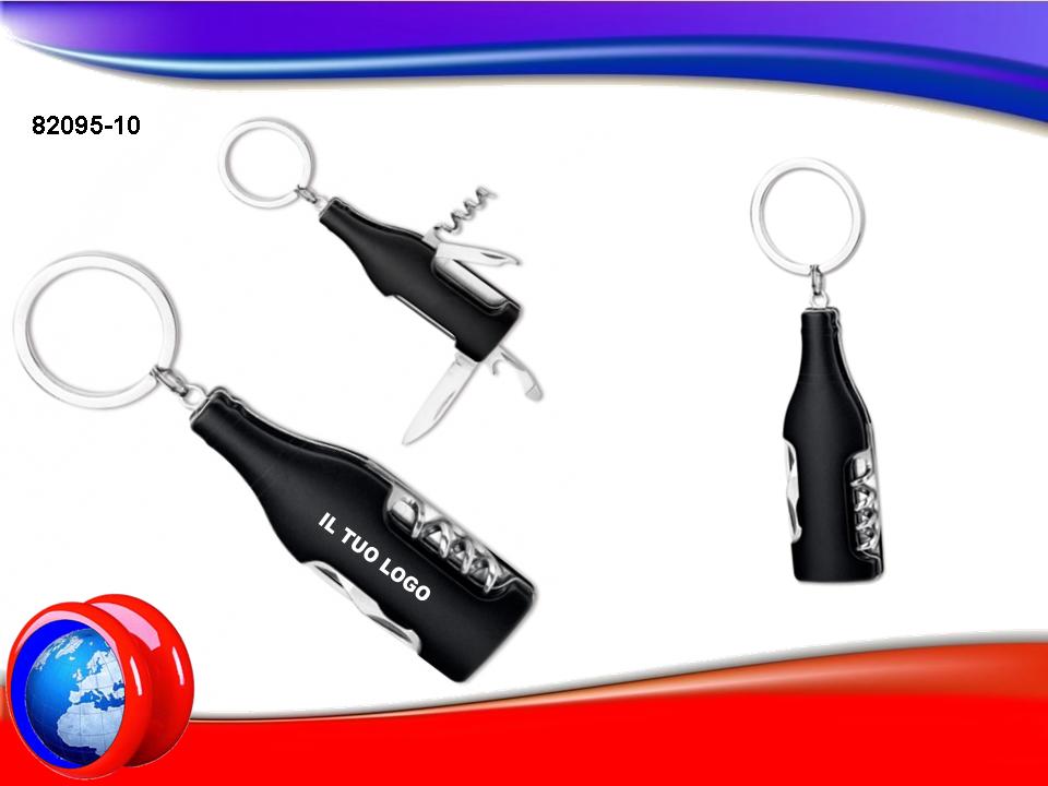 Portachiavi Multi attrezzo  a Forma di Bottiglia "Irius"