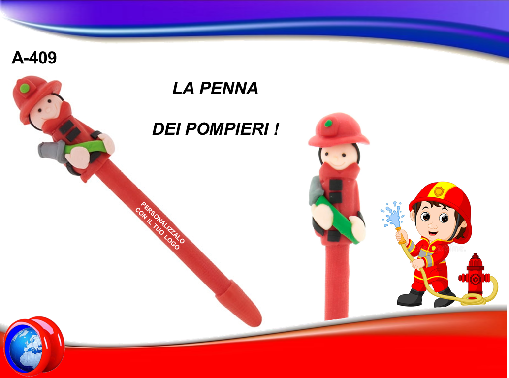 Penna a sfera pompieri