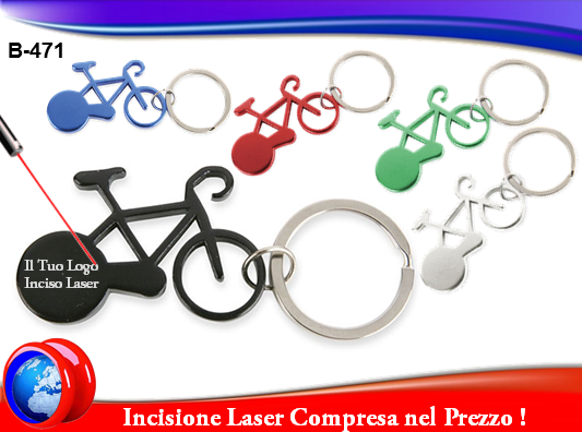 Portachiavi Bike
