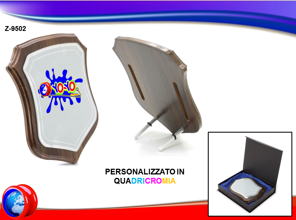 Crest Sublimatica a Forma di Scudo