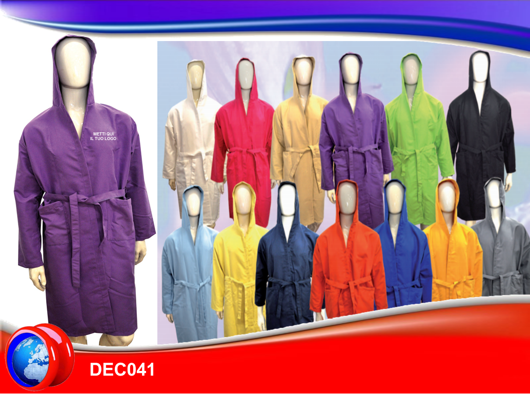 Accappatoio in Microfibra Sprint Color