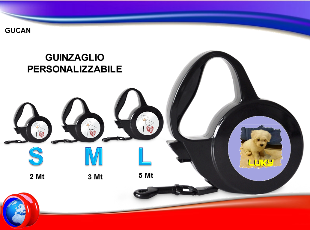 Guinzaglio Personalizzabile anche con foto