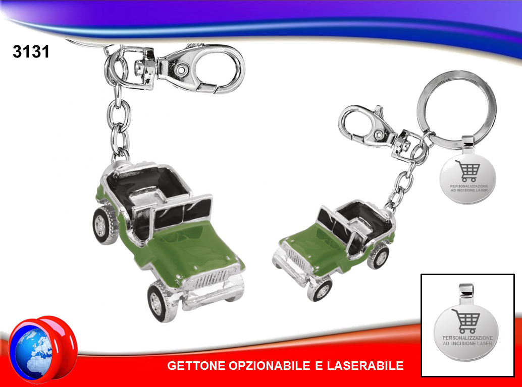 Portachiavi Jeep