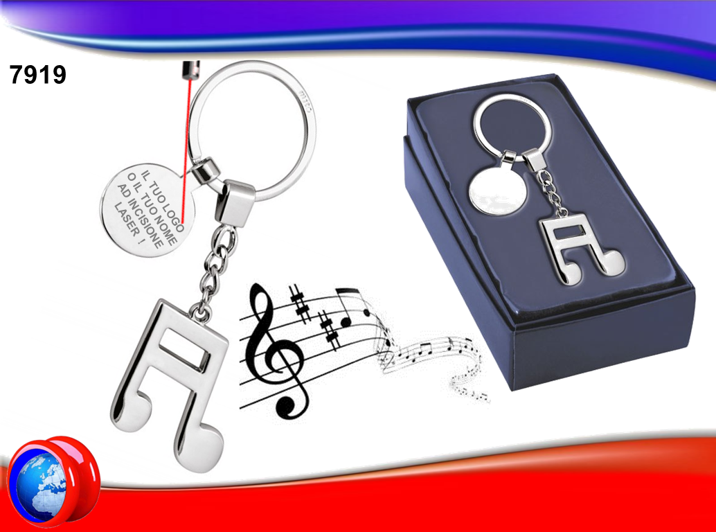 Portachiavi Nota Musicale