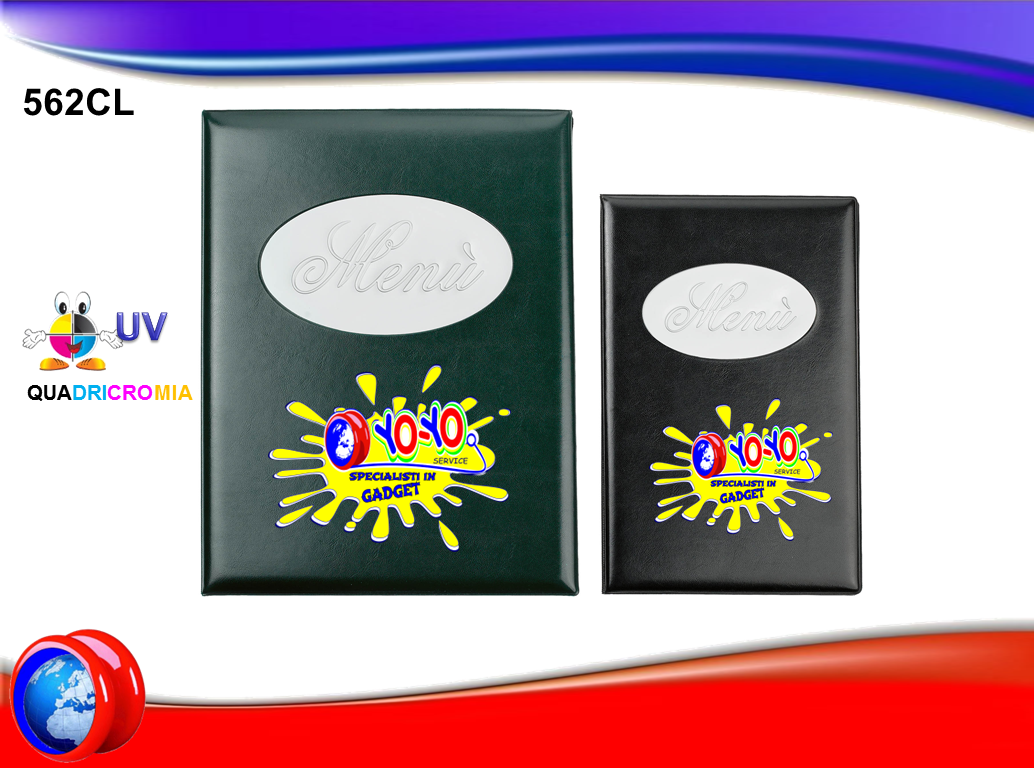 PORTA MENU MAXI CLASSIC CON 4 BUSTE