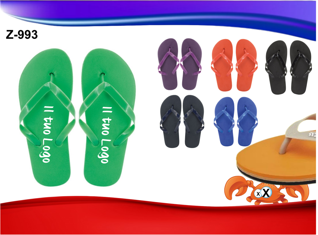 Ciabatta infradito personalizzabile