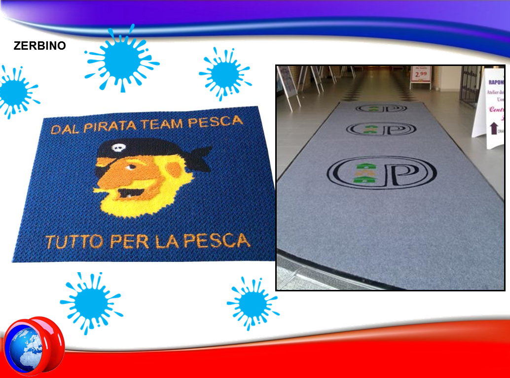 Tapeto in Zermat personalizzato ad intarsio