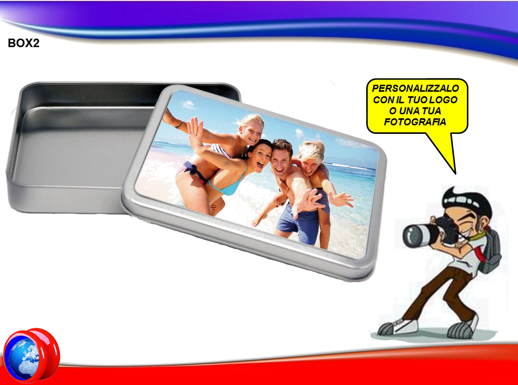 Box Rettangolare formato cm 17x11 H.2.5