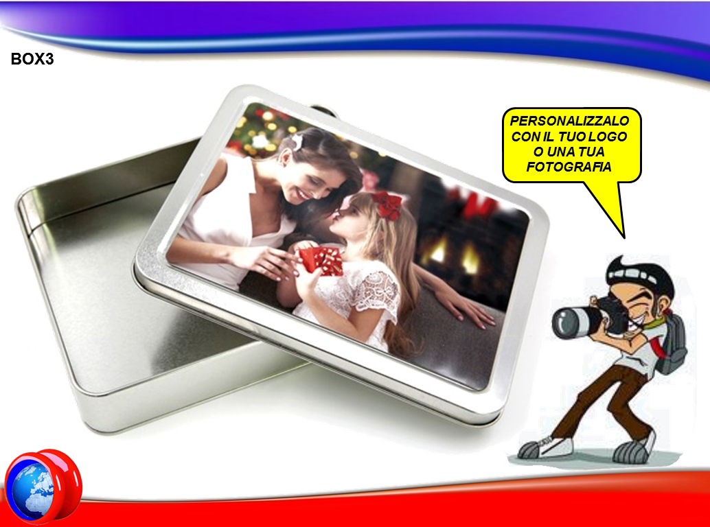 Box Rettangolare formato cm 21x16 H.4