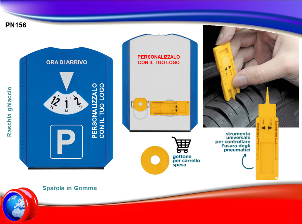 DISCO ORARIO MULTIFUNZIONALE