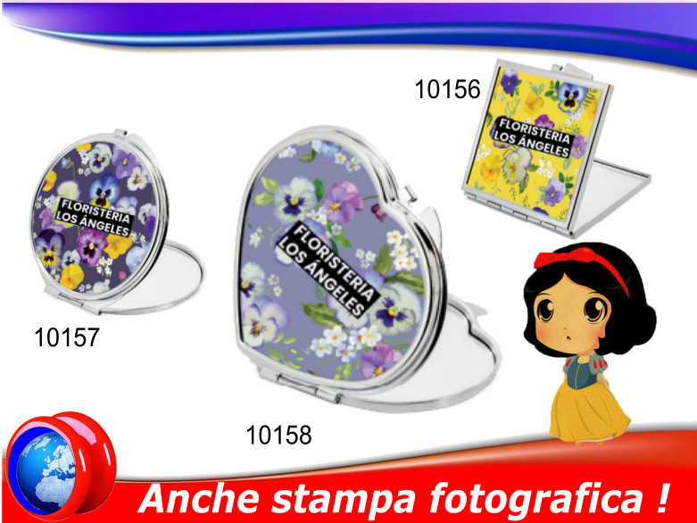 Specchietti da borsetta Personalizzati con foto